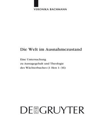 cover image of Die Welt im Ausnahmezustand